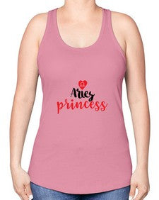 Aries princess 98# - aries -Racerback Tank