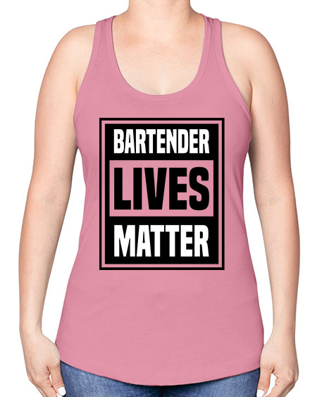 BARTENDER Style 55# - bartender -Racerback Tank