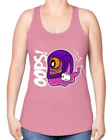 Baby oops 9# - cartoon general -Racerback Tank
