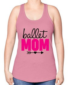 Ballet mom 76# - ballet -Racerback Tank