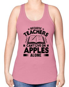 Because teacher Style 67# - teacher -Racerback Tank