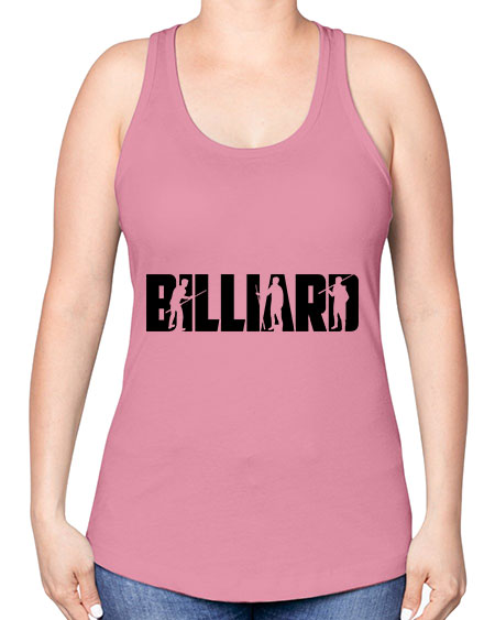 Billiard 1417# - billards -Racerback Tank