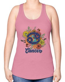 Cancer 125# - cancer -Racerback Tank