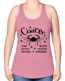 Cancer 144# - cancer -Racerback Tank
