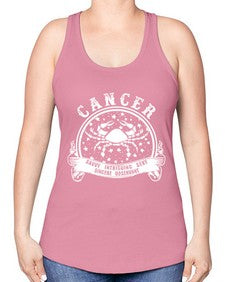 Cancer 14# - cancer -Racerback Tank