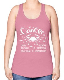 Cancer 150# - cancer -Racerback Tank