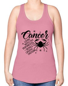 Cancer 151# - cancer -Racerback Tank