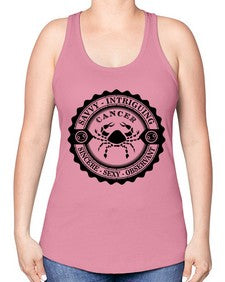 Cancer 15# - cancer -Racerback Tank