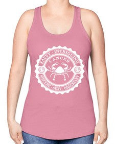 Cancer 16# - cancer -Racerback Tank