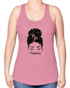Capricorn Woman - capricorn -Racerback Tank