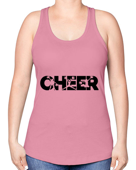 Cheer 1394# - cheer -Racerback Tank