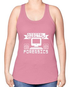 Digital forensics 51# - computer -Racerback Tank