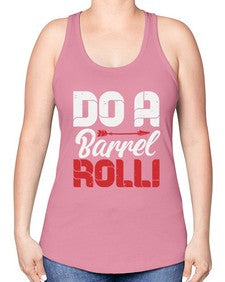 Do a barrel roll 4# - video games -Racerback Tank