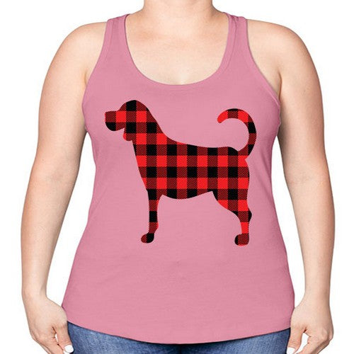 Dog Style 106# - dogs -Racerback Tank