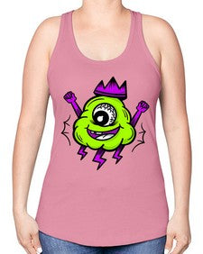 Forever thunder 127# - cartoon general -Racerback Tank