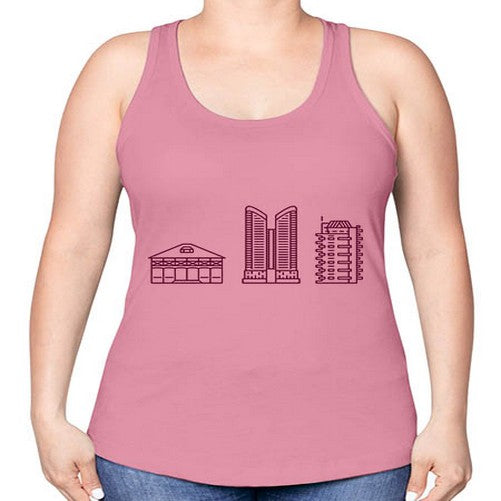 FortLauderdale 736# - cities -Racerback Tank