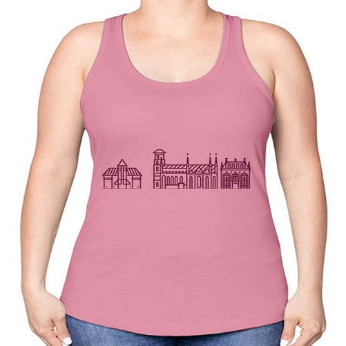 Gdansk 757# - cities -Racerback Tank
