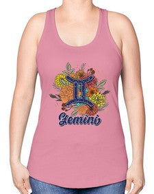 Gemini 126# - gemini -Racerback Tank