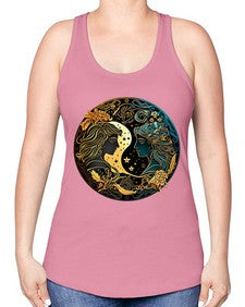 Gemini 216# - gemini -Racerback Tank