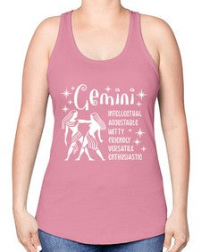 Gemini 221# - gemini -Racerback Tank