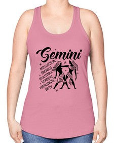 Gemini 223# - gemini -Racerback Tank