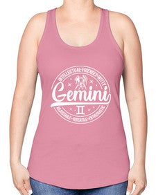 Gemini 226# - gemini -Racerback Tank