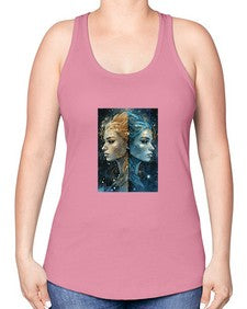 Gemini 56# - gemini -Racerback Tank