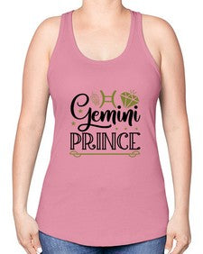 Gemini prince 229# - gemini -Racerback Tank