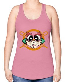 Good mantra 132# - cartoon general -Racerback Tank