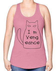 Im Vengeance - cats -Racerback Tank
