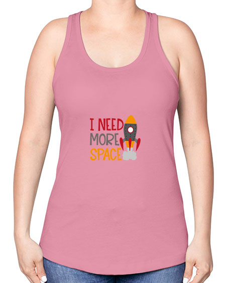 Ineedmorespace 18# - space -Racerback Tank
