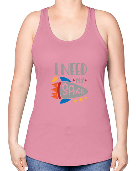Ineedmyspace 17# - space -Racerback Tank