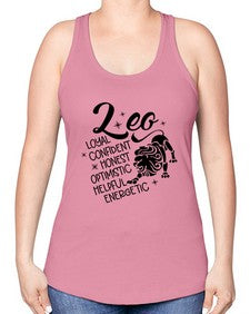 Leo 282# - leo -Racerback Tank
