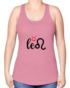 Leo 284# - leo -Racerback Tank
