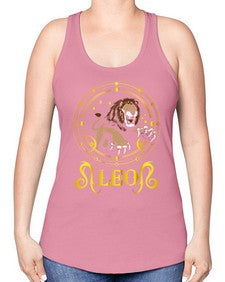 Leo 297# - leo -Racerback Tank