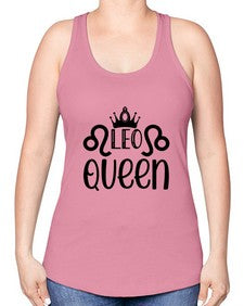 Leo queen 292# - leo -Racerback Tank