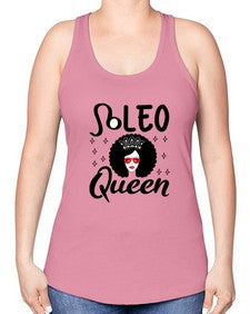 Leo queen 294# - leo -Racerback Tank