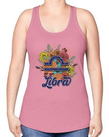 Libra 128# - libra -Racerback Tank