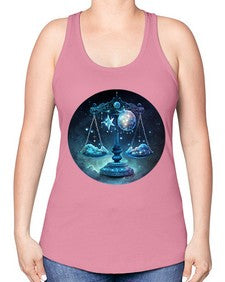 Libra 314# - libra -Racerback Tank