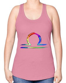 Libra 321# - libra -Racerback Tank