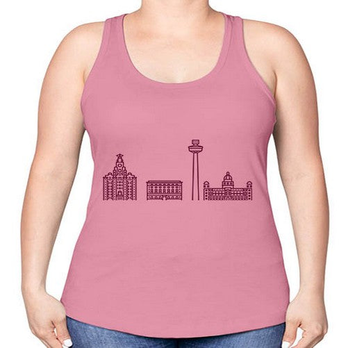 Liverpool 1151# - cities -Racerback Tank