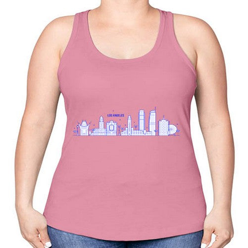 Los Angeles 1163# - cities -Racerback Tank
