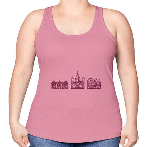 Mainz 1214# - cities -Racerback Tank