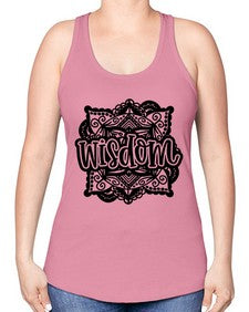 Mandala Wisdom 765# - mandala -Racerback Tank