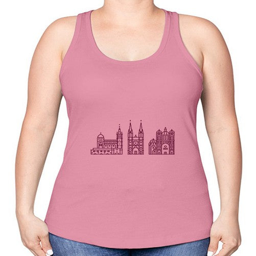 Marseille 1240# - cities -Racerback Tank