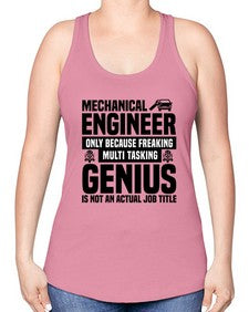 Mechanical engineer Style 1090# - engineer -Racerback Tank