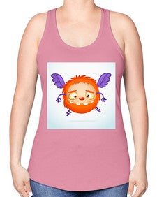 Monster 180# - cartoon general -Racerback Tank