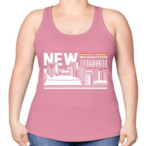 New Orleans 1465# - cities -Racerback Tank