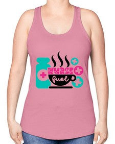 Nurse Fuel Style Style 1155# - nurse -Racerback Tank