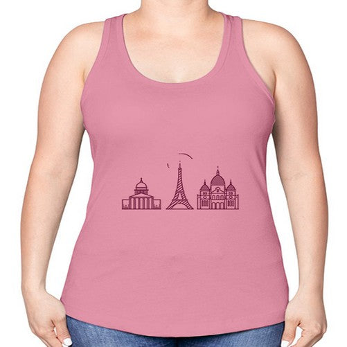 Paris 1578# - cities -Racerback Tank